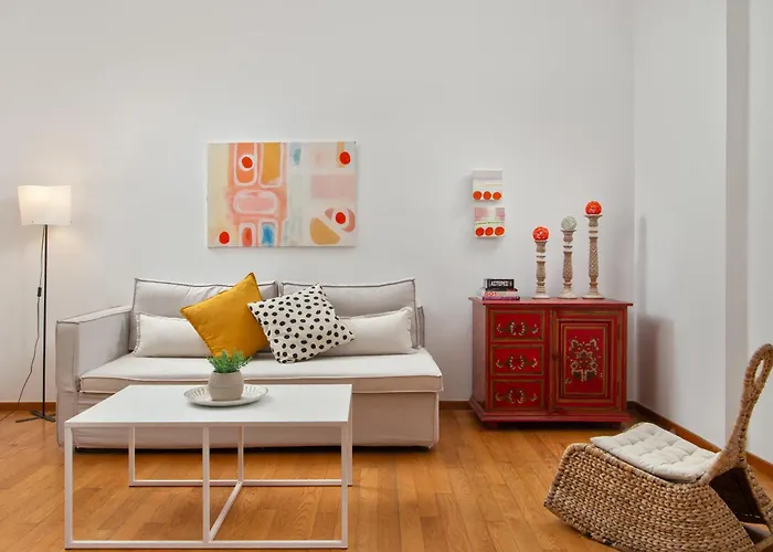 Seaview Comfy Flat In - Walk To Lägenhet Ándros