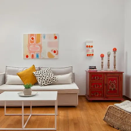 Seaview Comfy Flat In - Walk To アパート Ándros